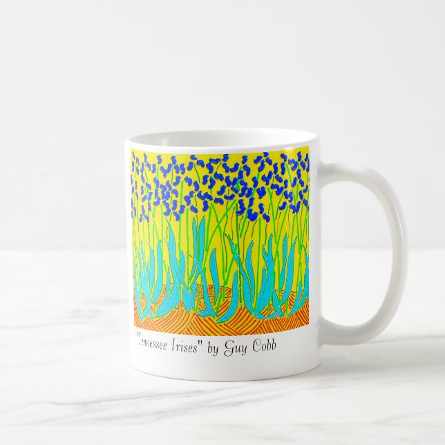 Tennessee Irises Coffee Mug (Right)