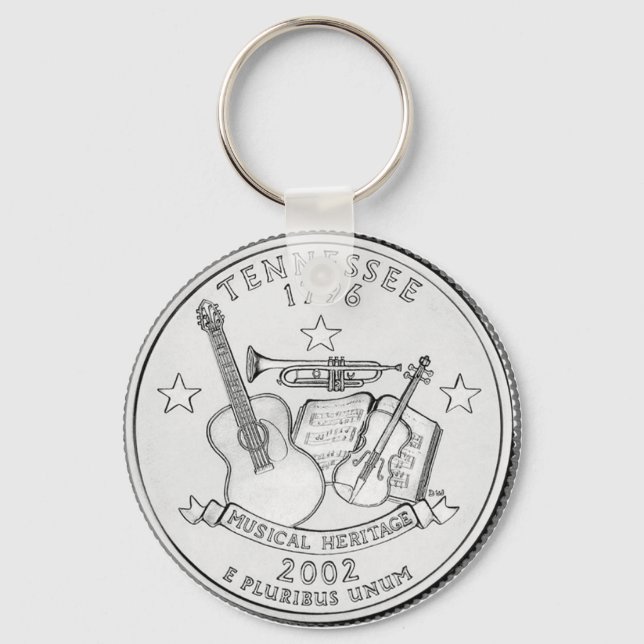 Tennessee Keychain (Front)