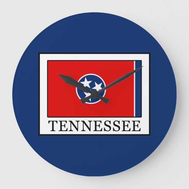 Tennessee Large Clock (Front)