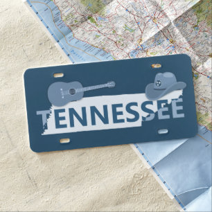 Tennessee License Plate