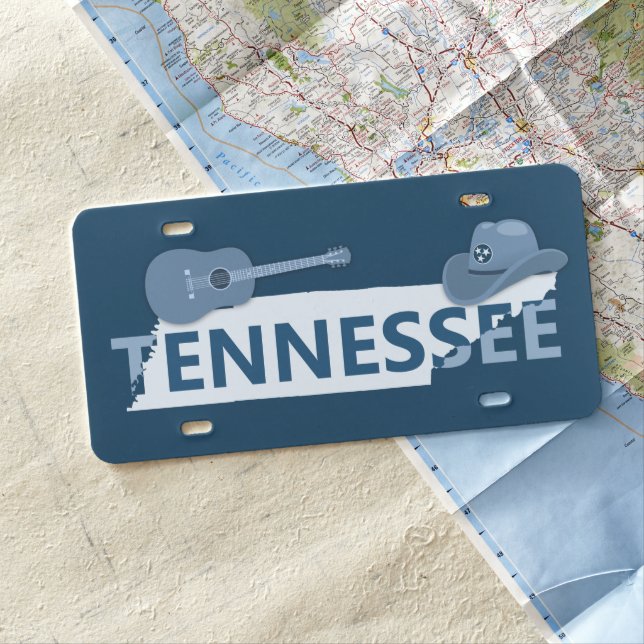 Tennessee License Plate (In Situ)