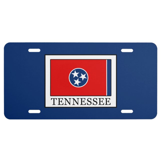 Tennessee License Plate (Front)