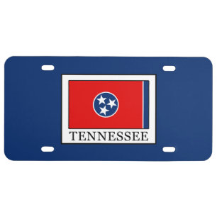 Tennessee License Plate