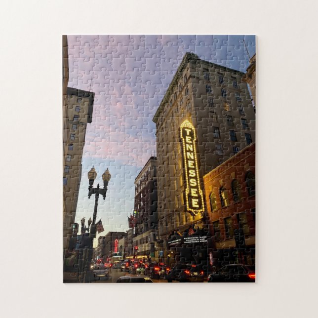 Tennessee Marquee Sign Puzzle (Vertical)