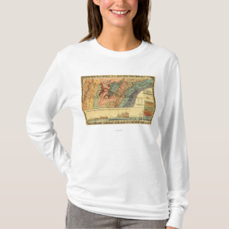 Tennessee, Mississippi, Alabama and Georgia T-Shirt