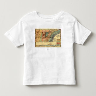 Tennessee, Mississippi, Alabama and Georgia Toddler T-shirt