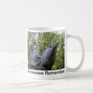 Tennessee Monument Shiloh National Military Park Coffee Mug