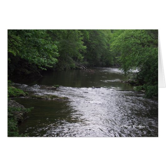 Tennessee mountain stream cards (Front Horizontal)