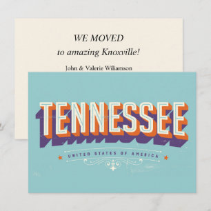Tennessee Moving Address Card