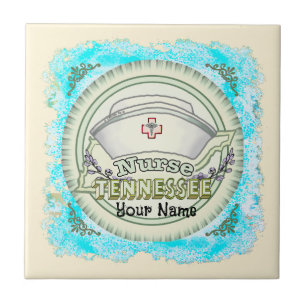Tennessee Nurse Ceramic Tile