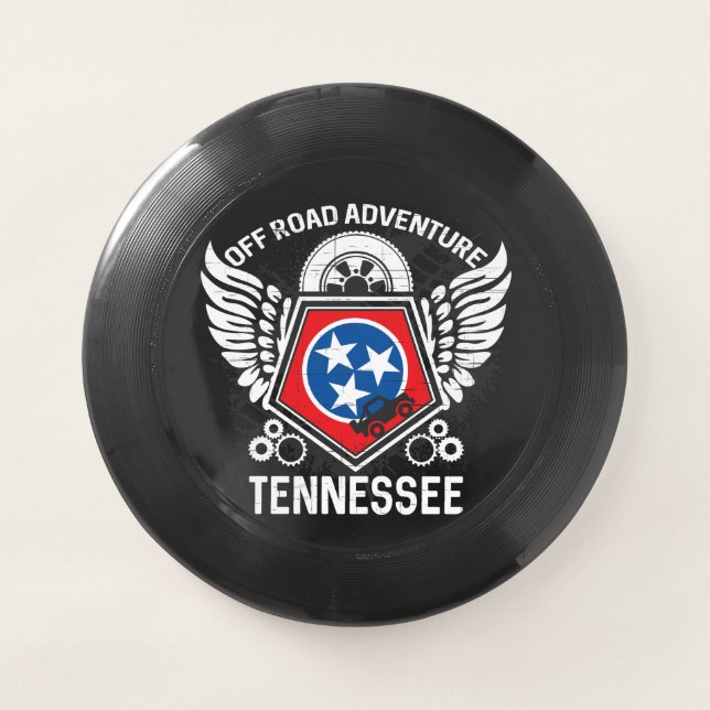 Tennessee Off Road Adventure 4x4 Trails Mudding Wham-O Frisbee (Front)