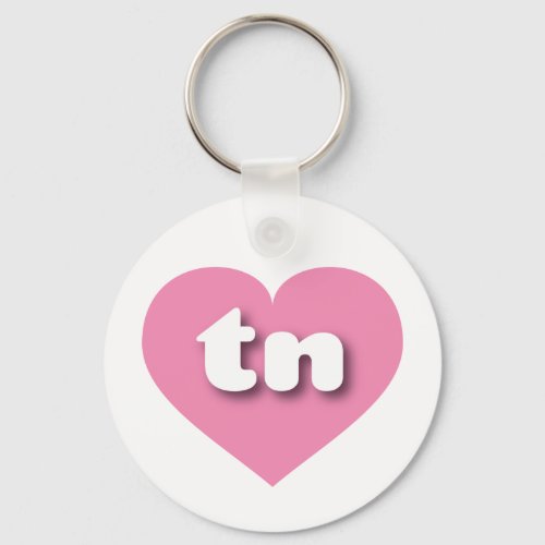 Tennessee pink heart _ I love tn Keychain