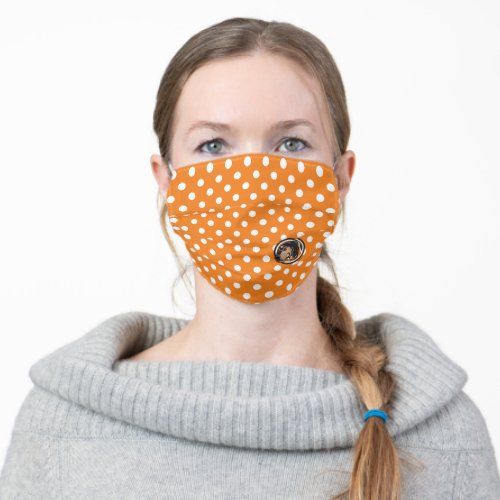 Tennessee  Polka Dots _ Smokey Adult Cloth Face Mask