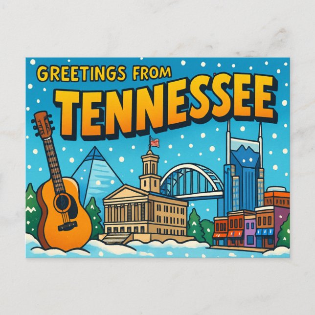 TENNESSEE Postcard (Front)
