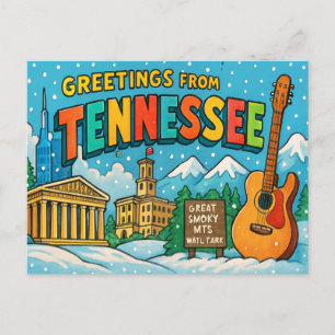 TENNESSEE Postcard