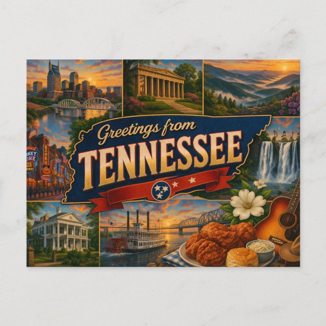 Tennessee Postcard (Front)