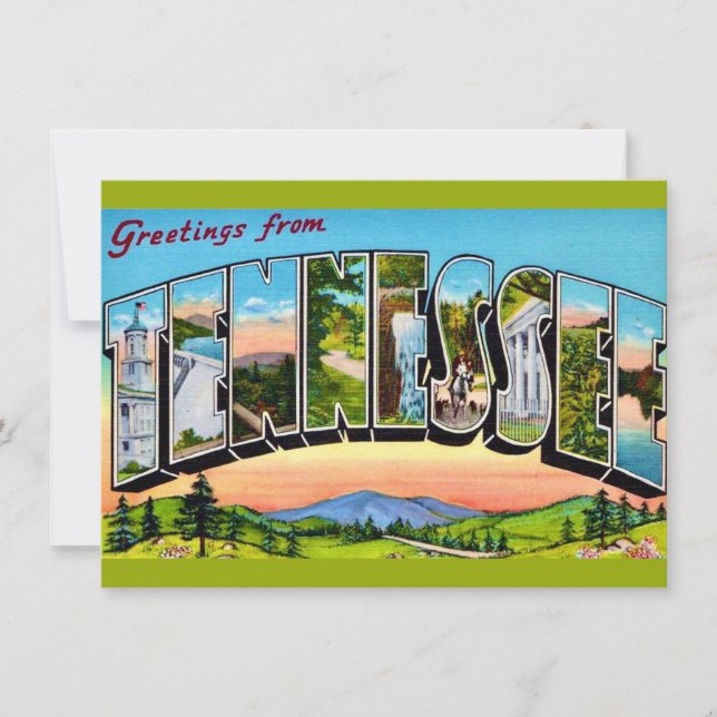 Tennessee Postcard Moving Announcement (Front)