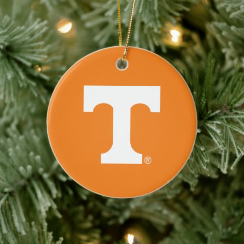Tennessee Power T Ceramic Ornament
