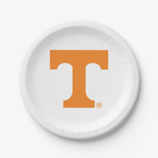 Tennessee Power T Paper Plates
