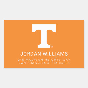 Tennessee Power T Rectangular Sticker