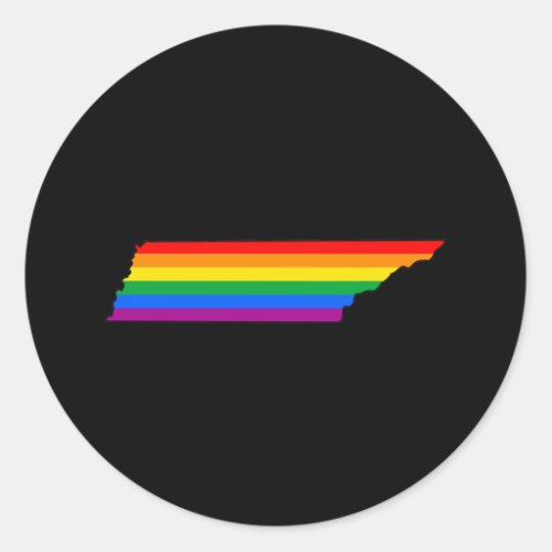TENNESSEE PRIDE _png Classic Round Sticker