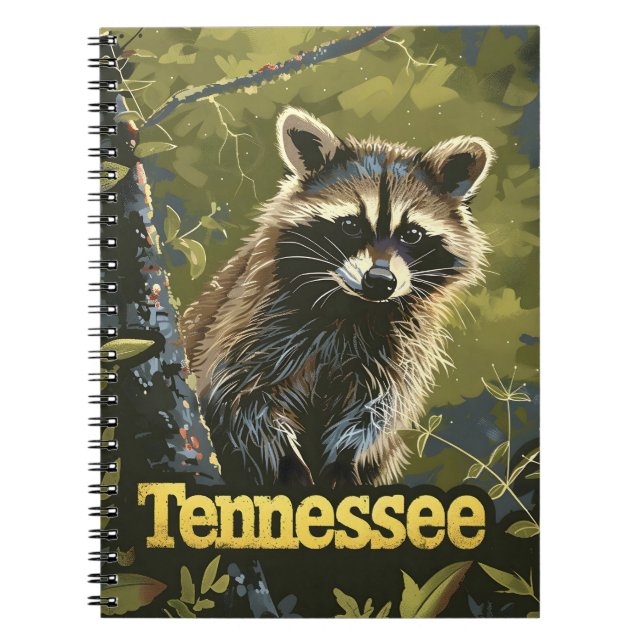 Tennessee Raccoon Notebook (Front)