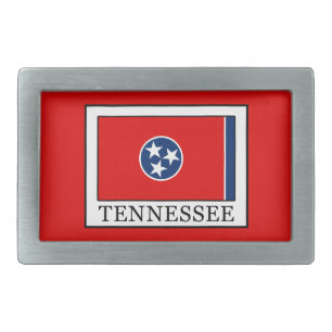 Tennessee Rectangular Belt Buckle