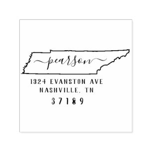 Tennessee Return Address Stamp Self-Inking