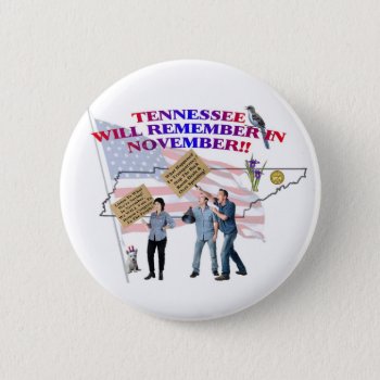 Tennessee - Return Congress To The People! Pinback Button by 4westies at Zazzle