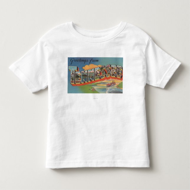 Tennessee (Riverboat Scene) Toddler T-shirt (Front)