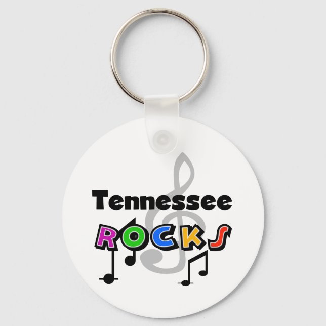 Tennessee Rocks Keychain (Front)