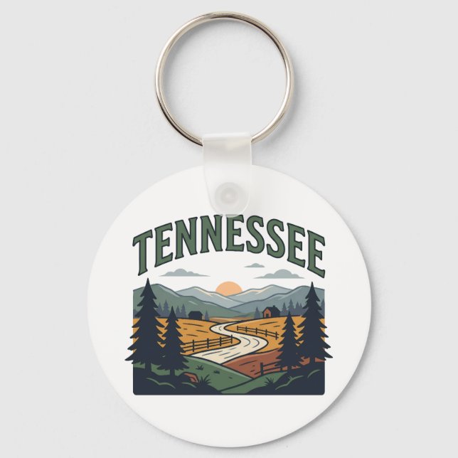 Tennessee Scenic Keychain (Front)
