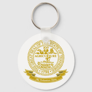 Tennessee Seal Keychain