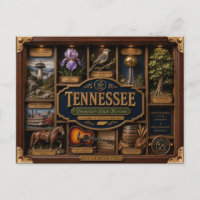 Tennessee Shadow Box 3D Figurine State