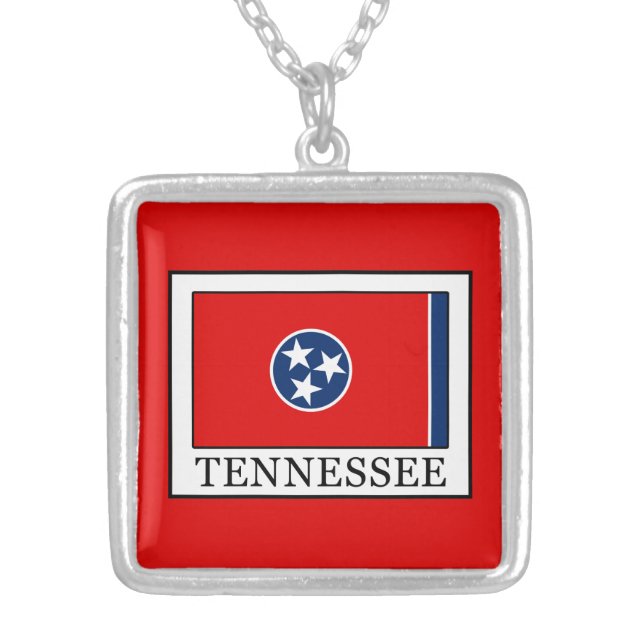 Tennessee Silver Plated Necklace (Front)