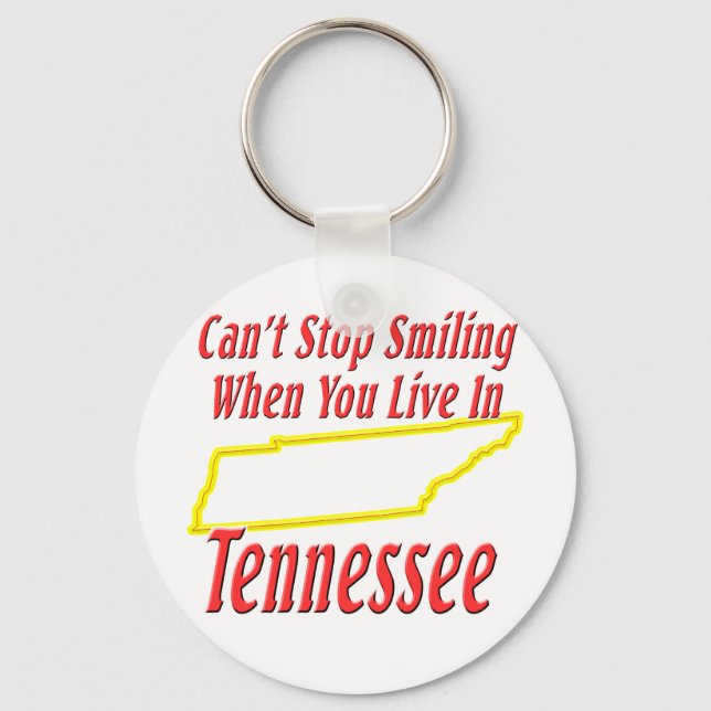 Tennessee - Smiling Keychain (Front)