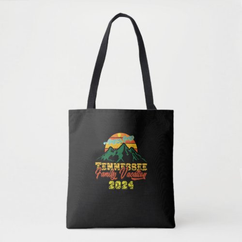 Tennessee Smoky Mountains Family Vacation 2024 Tote Bag
