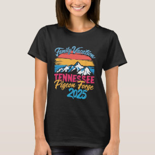 Tennessee Smoky Mountains Family Vacation 2025 Pig T-Shirt