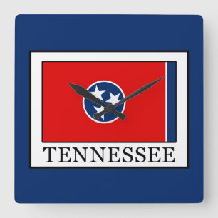 Tennessee Square Wall Clock