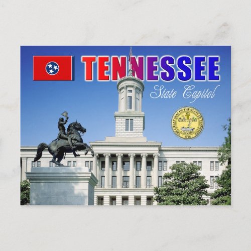 Tennessee State Capitol in Nashville Postcard