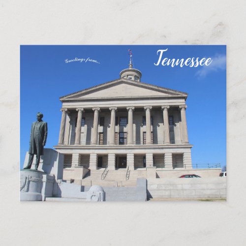 Tennessee State Capitol Nashville Tennessee Postcard