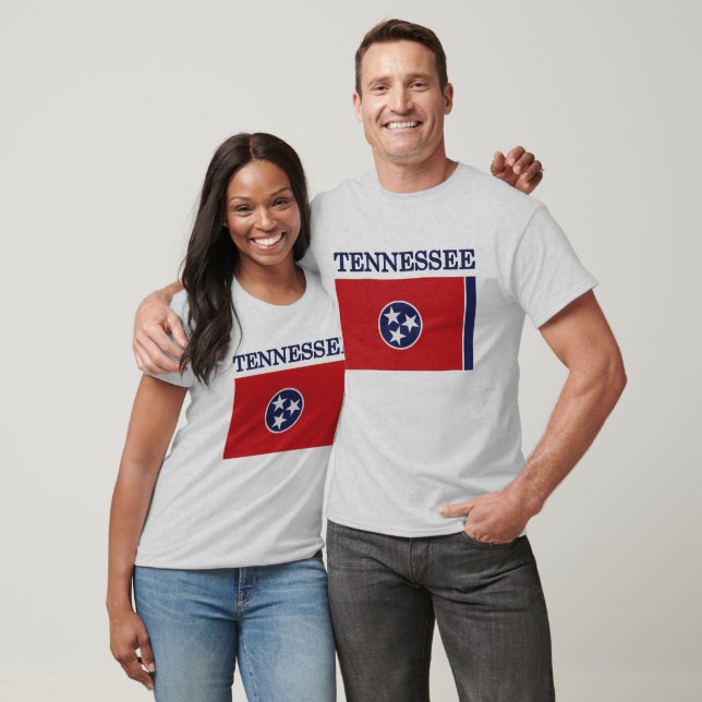Tennessee State Flag American Apparel T-shirt (Unisex)