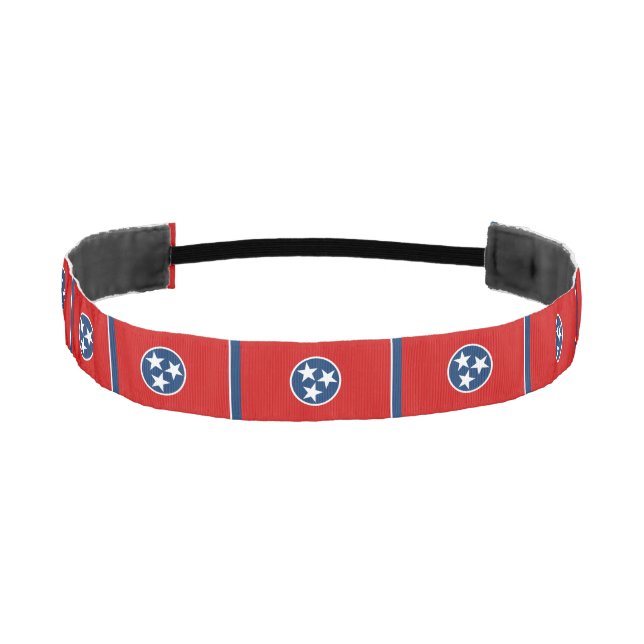Tennessee State Flag Athletic Headband (Front)
