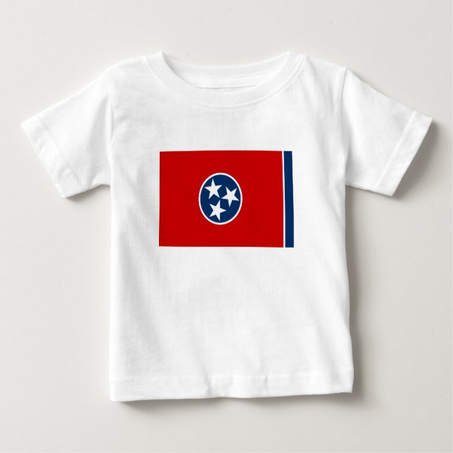 Tennessee State Flag Baby T-Shirt (Front)