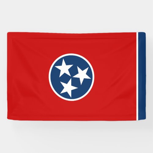 Tennessee State Flag Banner
