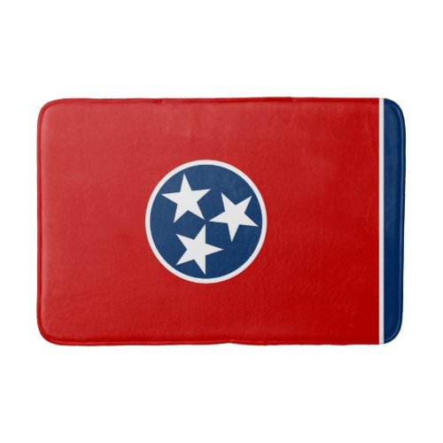 Tennessee State Flag Bath Mat