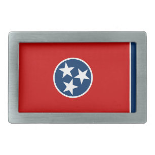 Tennessee State Flag Belt Buckle