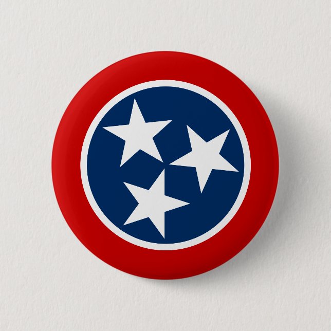 Tennessee State Flag Button (Front)