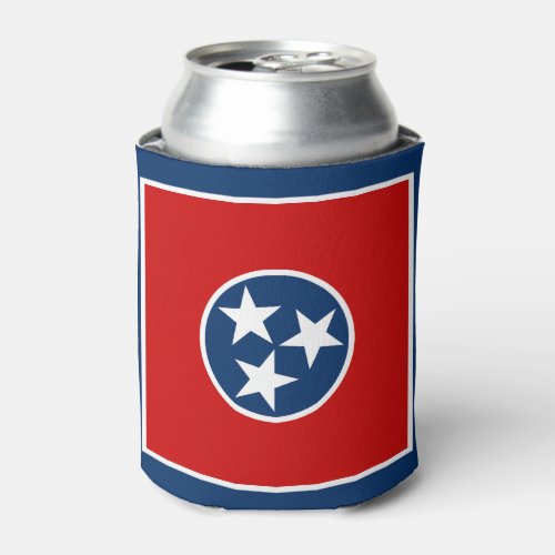 Tennessee State Flag Can Cooler