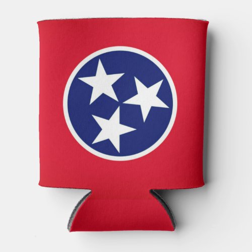 Tennessee state flag can cooler